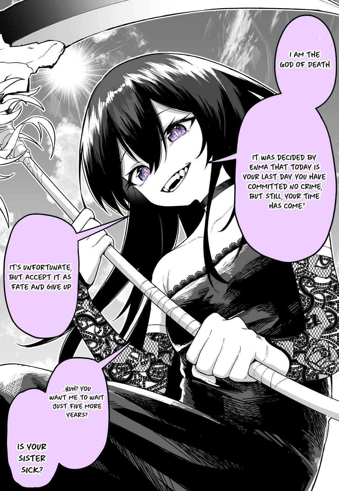 Kanjusei Yutaka na Shinigami-chan Chapter ? - Page 1