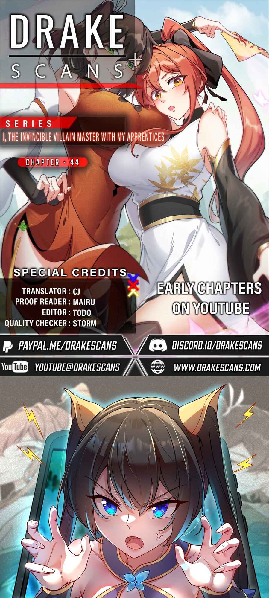 I, The Invincible Villain Master With My Apprentices Chapter 44 - Page 1