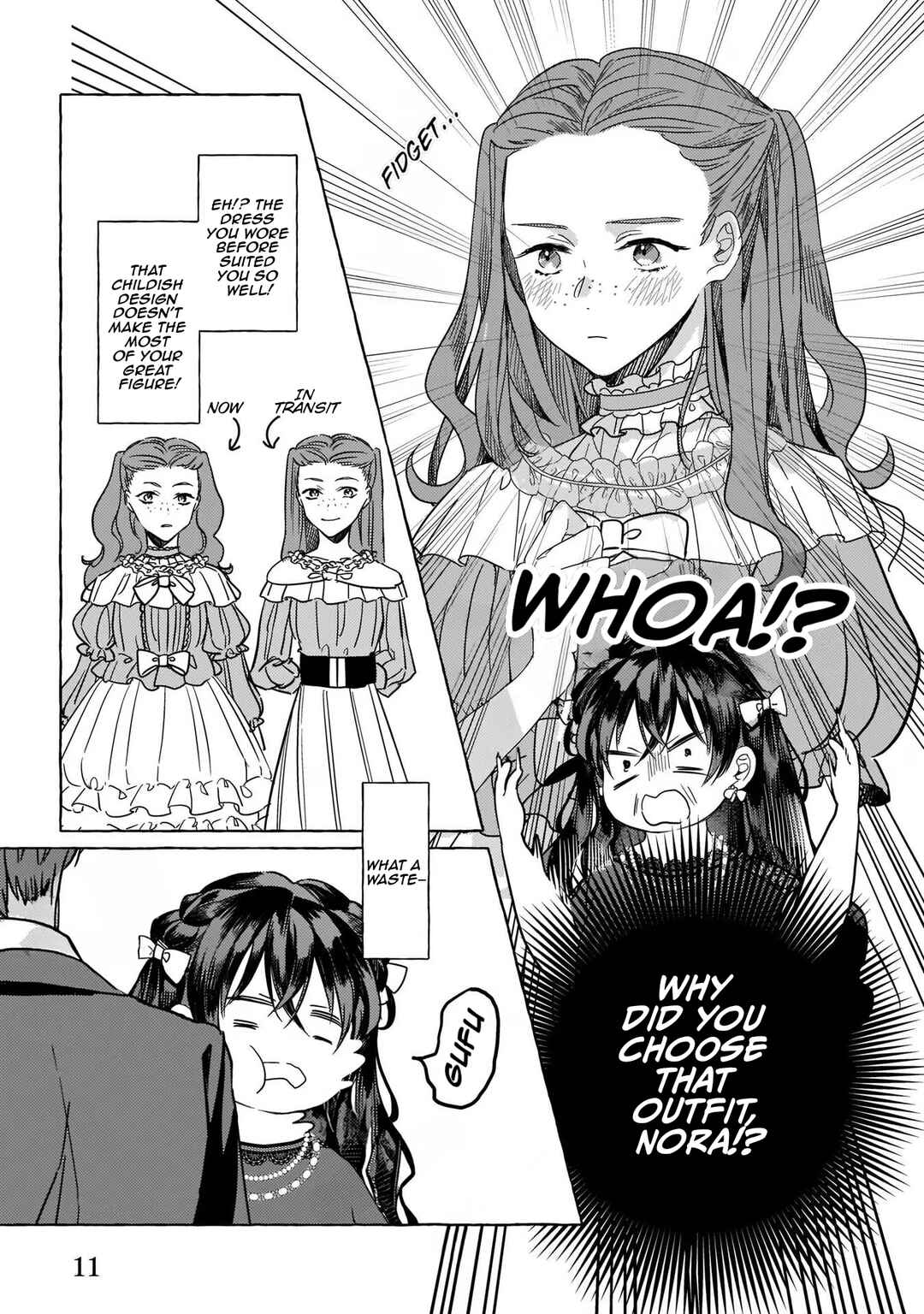 Tenseisaki ga Shoujo Manga no Shirobuta Reijou datta reBoooot! Chapter 5 - Page 12