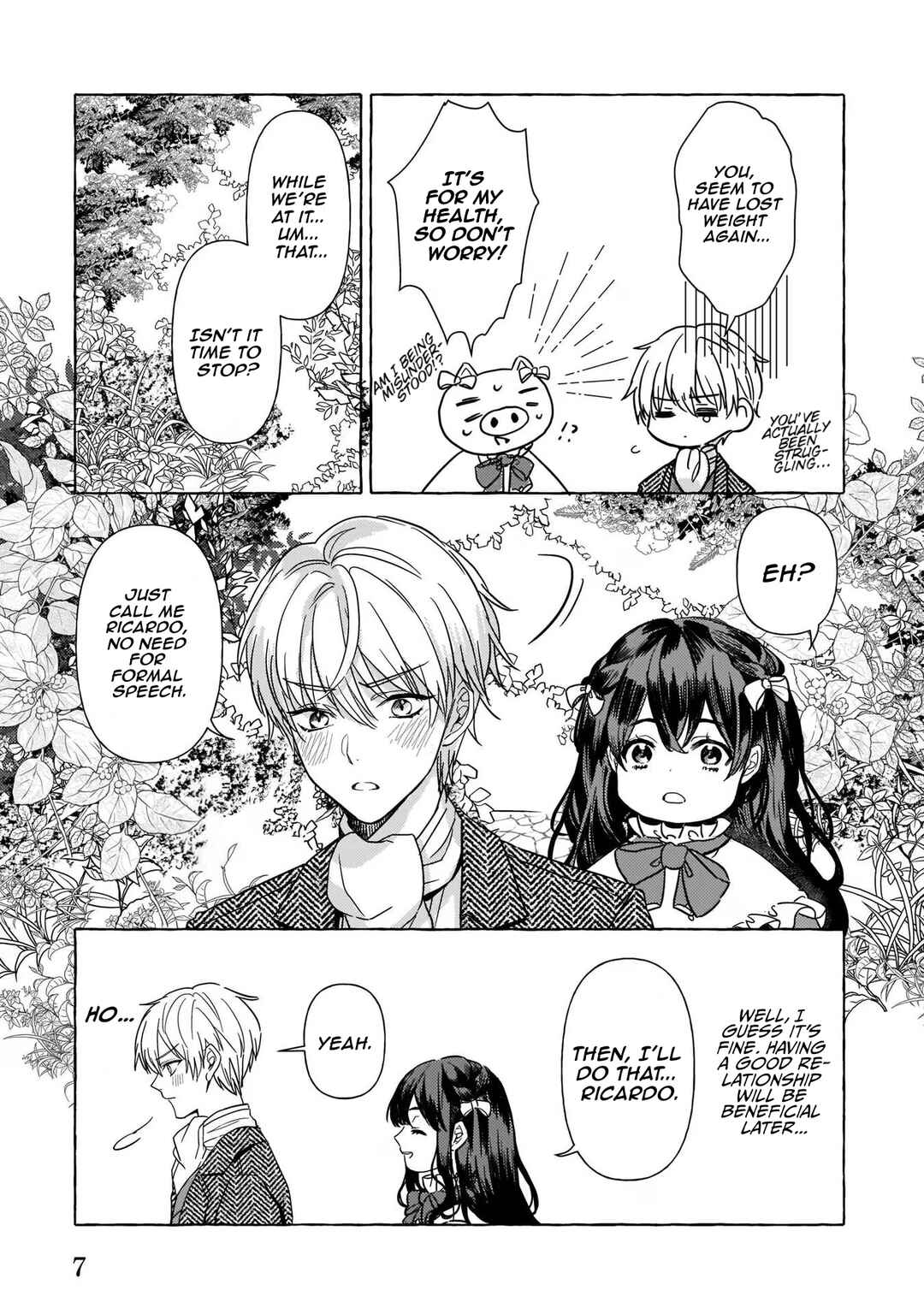 Tenseisaki ga Shoujo Manga no Shirobuta Reijou datta reBoooot! Chapter 5 - Page 8