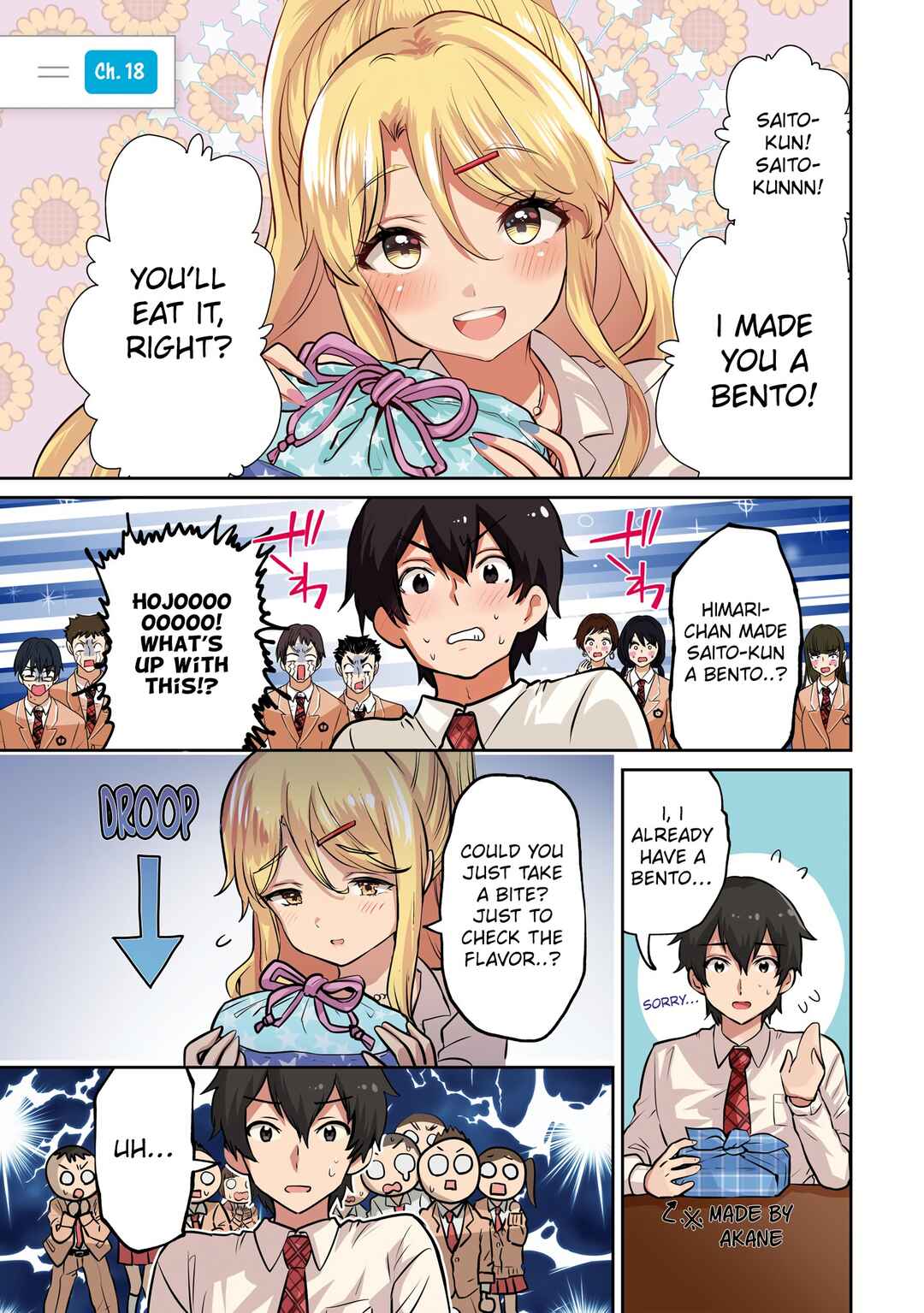 Class no Daikirai na Joshi to Kekkon Suru Koto ni Natta. Chapter 18.1 - Page 3