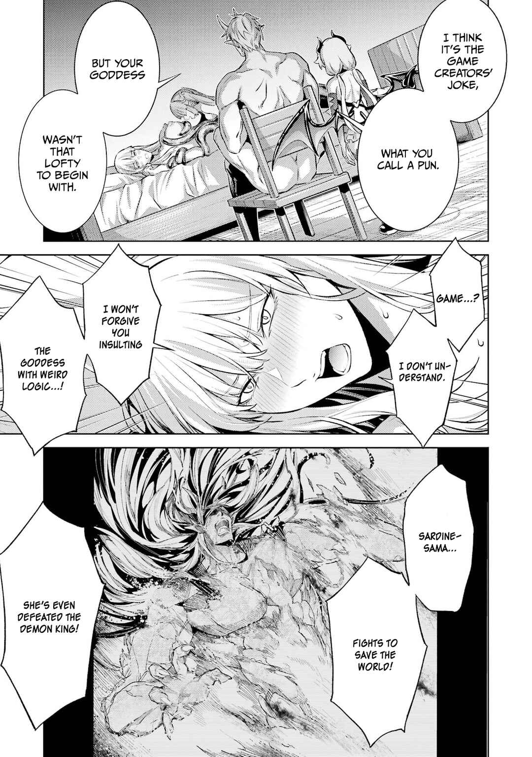 Tensei Shitara Joban de Shinu Chuu-Boss datta - Heroine Kenzokuka de Ikinokoru Chapter 26 - Page 44