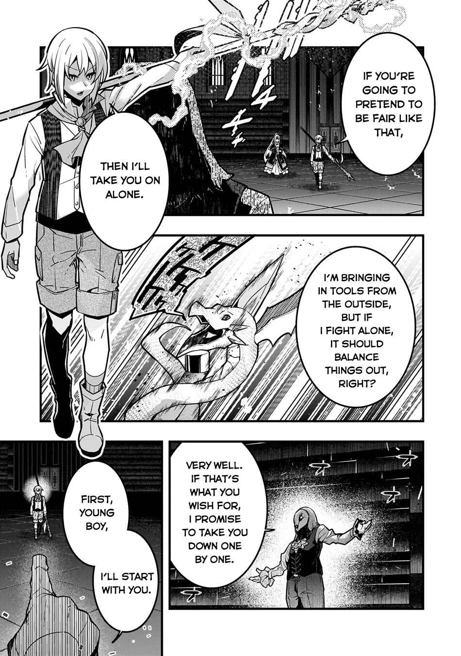 Kyoukai Meikyuu to Ikai no Majutsushi Chapter 68 - Page 4