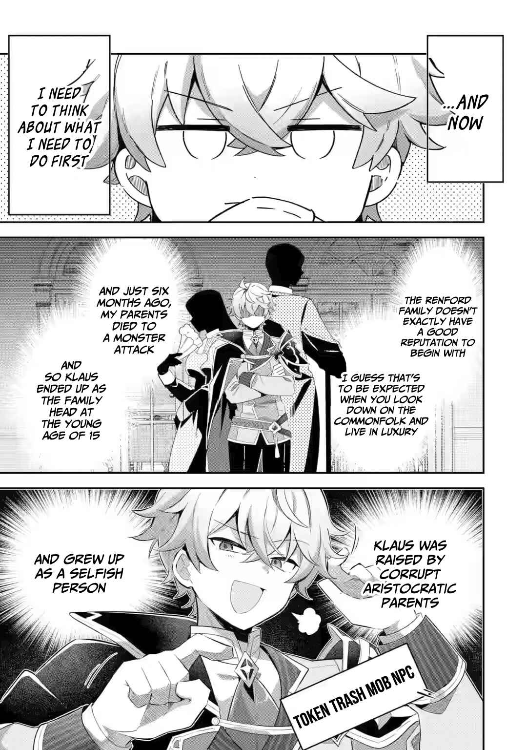 Game Sekai no Mob Akuyaku ni Tensei shita node Last Boss wo Mezashitemita ~Nazeka Rekidai Saikou no Meikun to Agamerareteirun desu ga, Dareka Riyuu wo Oshiete Kudasai!~ Chapter 1 - Page 15