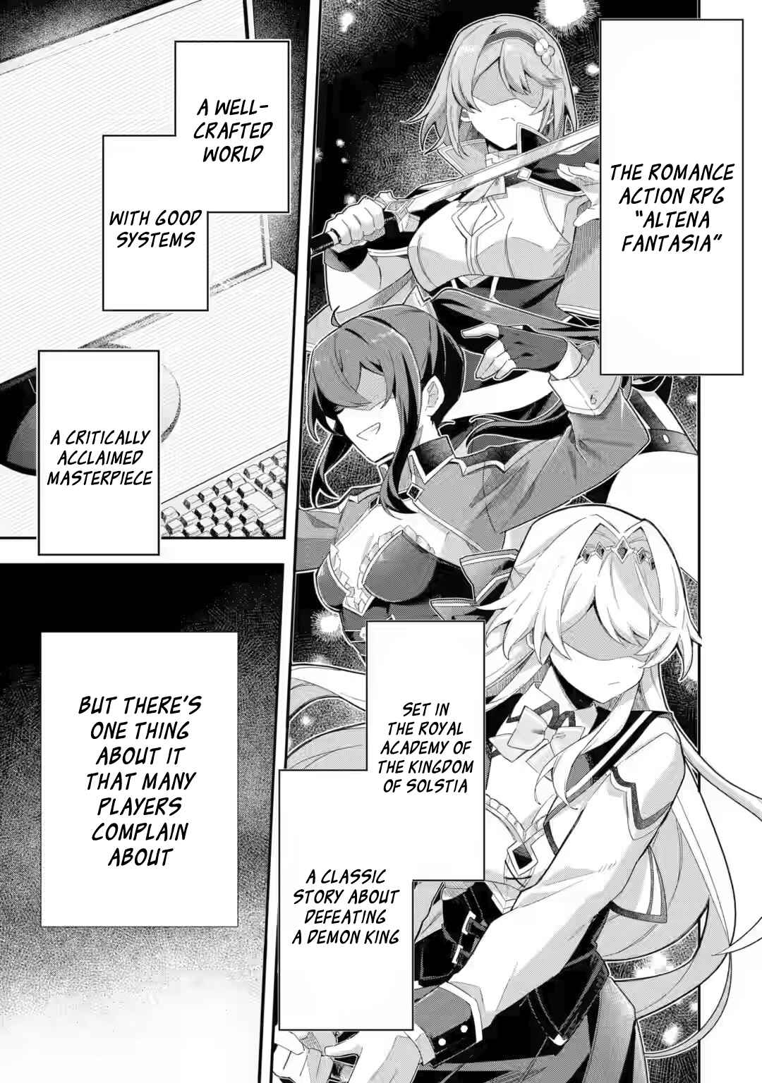 Game Sekai no Mob Akuyaku ni Tensei shita node Last Boss wo Mezashitemita ~Nazeka Rekidai Saikou no Meikun to Agamerareteirun desu ga, Dareka Riyuu wo Oshiete Kudasai!~ Chapter 1 - Page 2