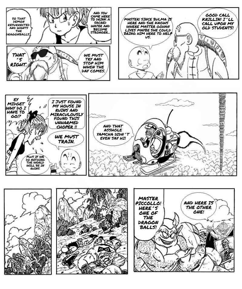 Dragon ball An Earth without Goku Chapter 6 - Page 10