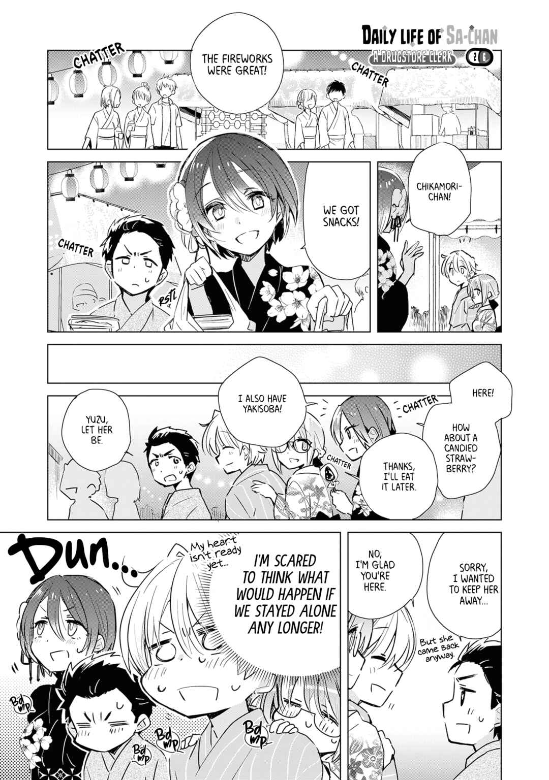 Drugstore Ten'in Sacchan no Nichijou Chapter 26 - Page 1