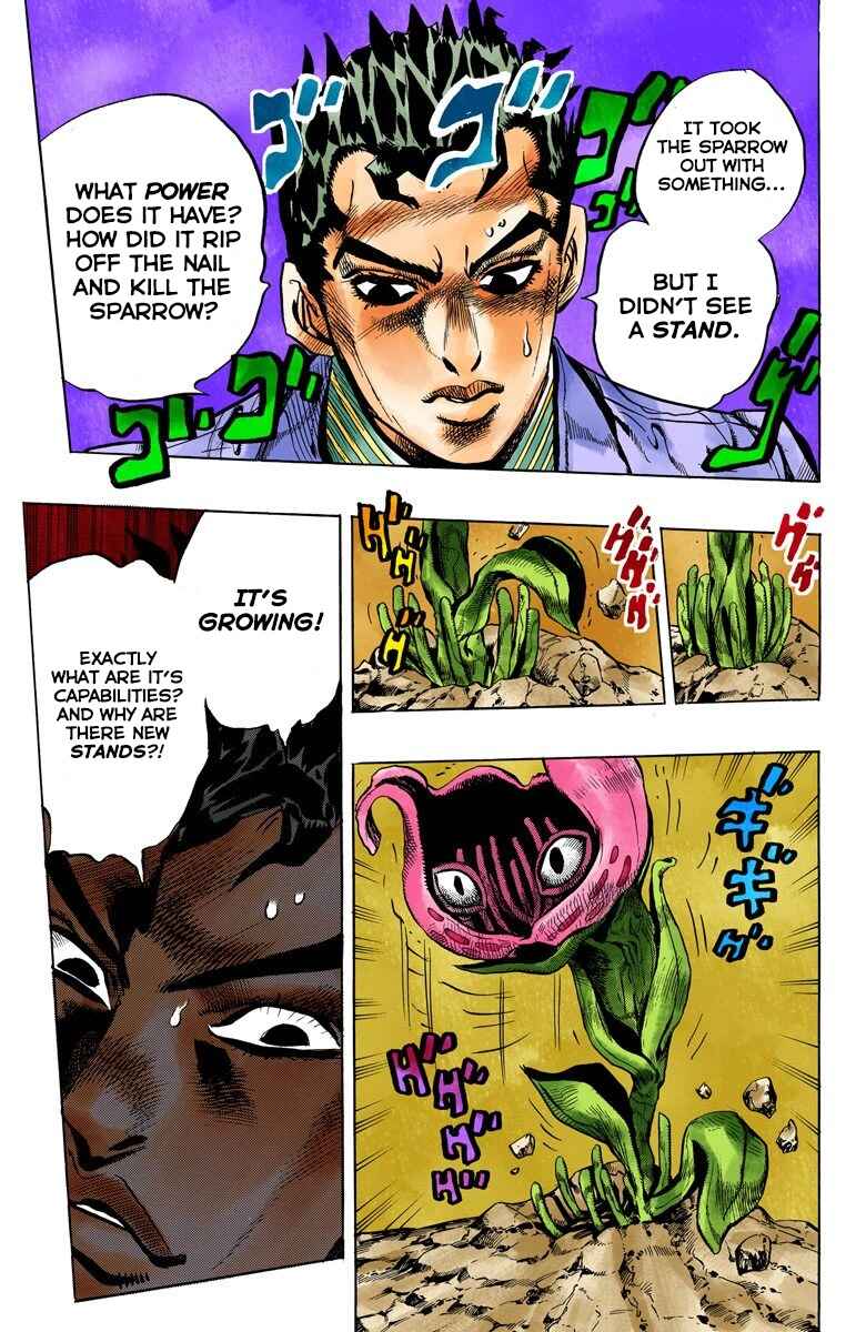 JoJo no Kimyou na Bouken: Part 4 - Diamond wa Kudakenai Color-ban Chapter 128 - Page 19