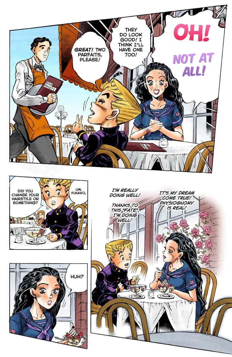 JoJo no Kimyou na Bouken: Part 4 - Diamond wa Kudakenai Color-ban Chapter 84 - Page 12