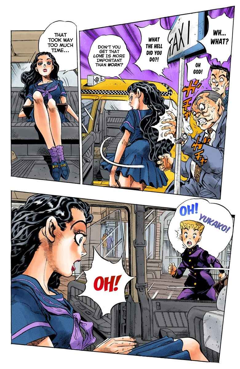JoJo no Kimyou na Bouken: Part 4 - Diamond wa Kudakenai Color-ban Chapter 84 - Page 6