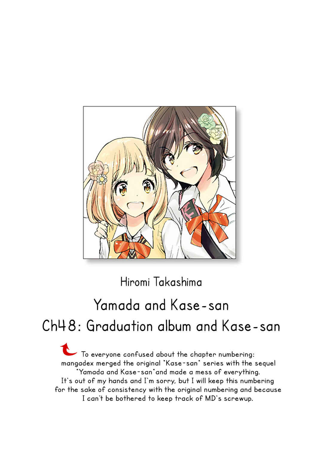 Yamada to Kase-san Chapter 48 - Page 1