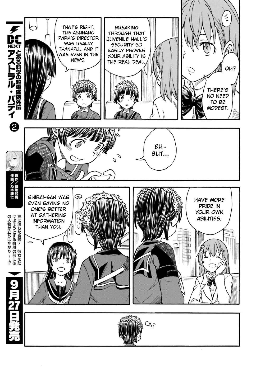 Toaru Majutsu no Index Gaiden: Toaru Kagaku no Railgun Chapter 107 - Page 11
