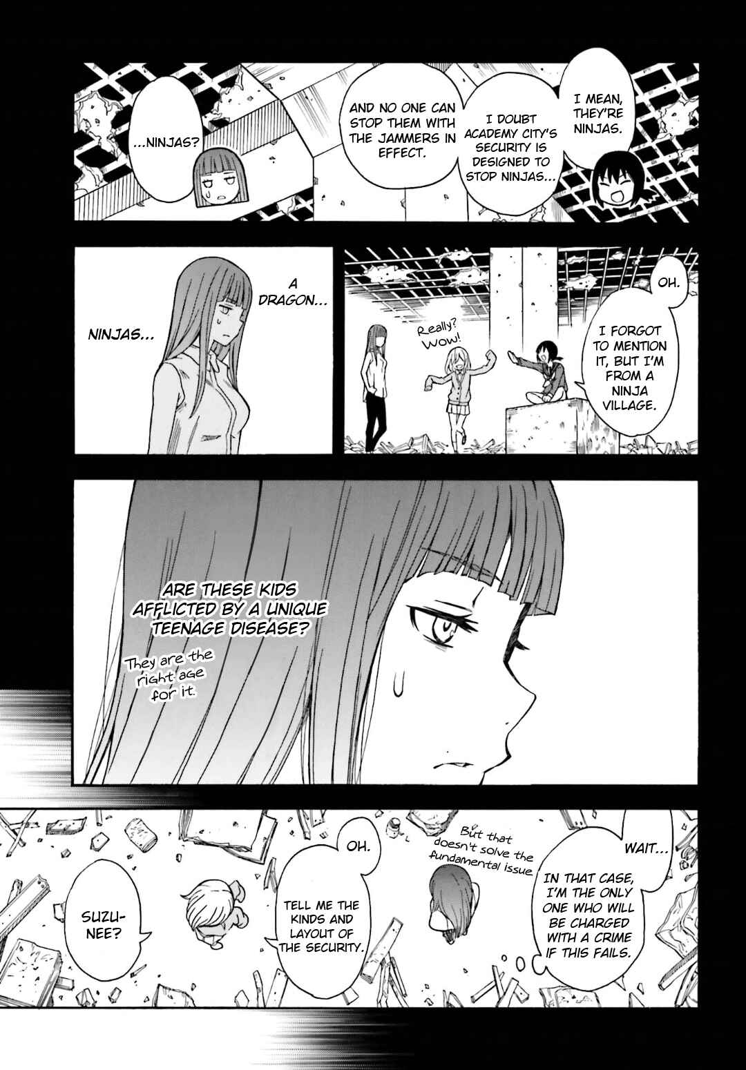 Toaru Majutsu no Index Gaiden: Toaru Kagaku no Railgun Chapter 107 - Page 5