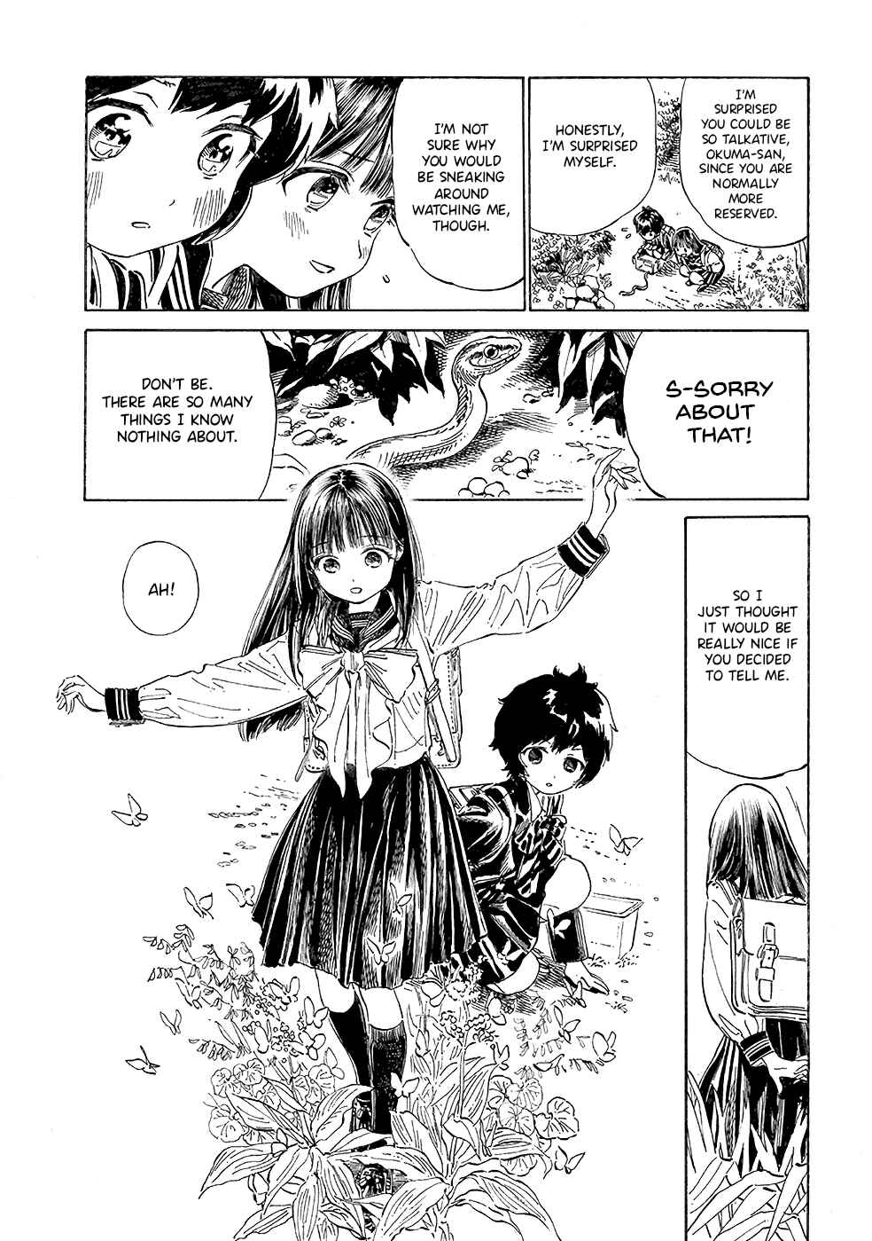 Akebi-chan no Sailor Fuku Chapter 33.5 - Page 15
