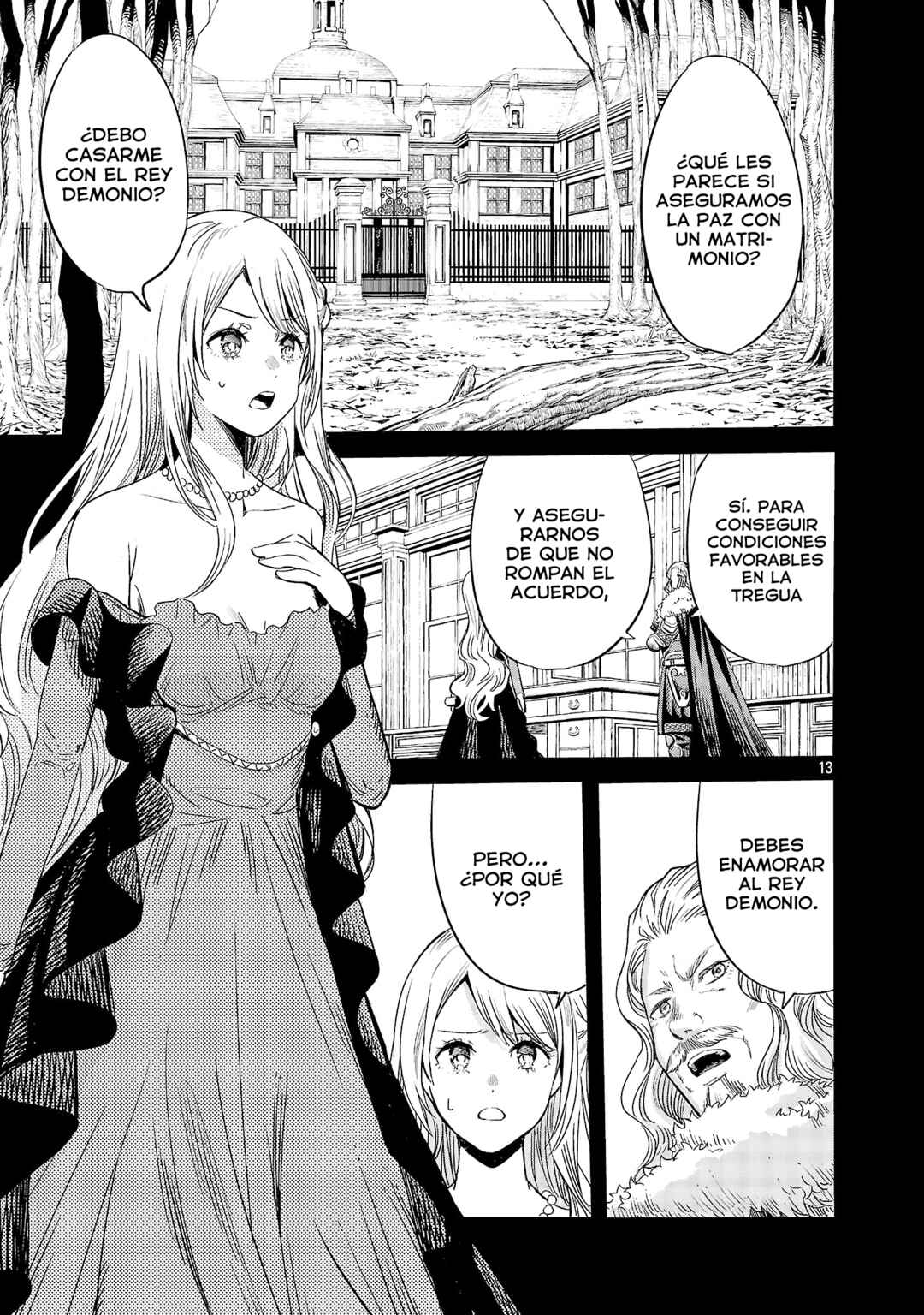Koushaku Reijou no Rouraku Mission ~Maou to no Seiryaku Kekkon ga, Jinrui Saigo no Kirifuda desu!... tte, Maou ga Onnanoko no Baai wa Dou Sureba Ii no desu ka!?~ Chapter 1 - Page 14