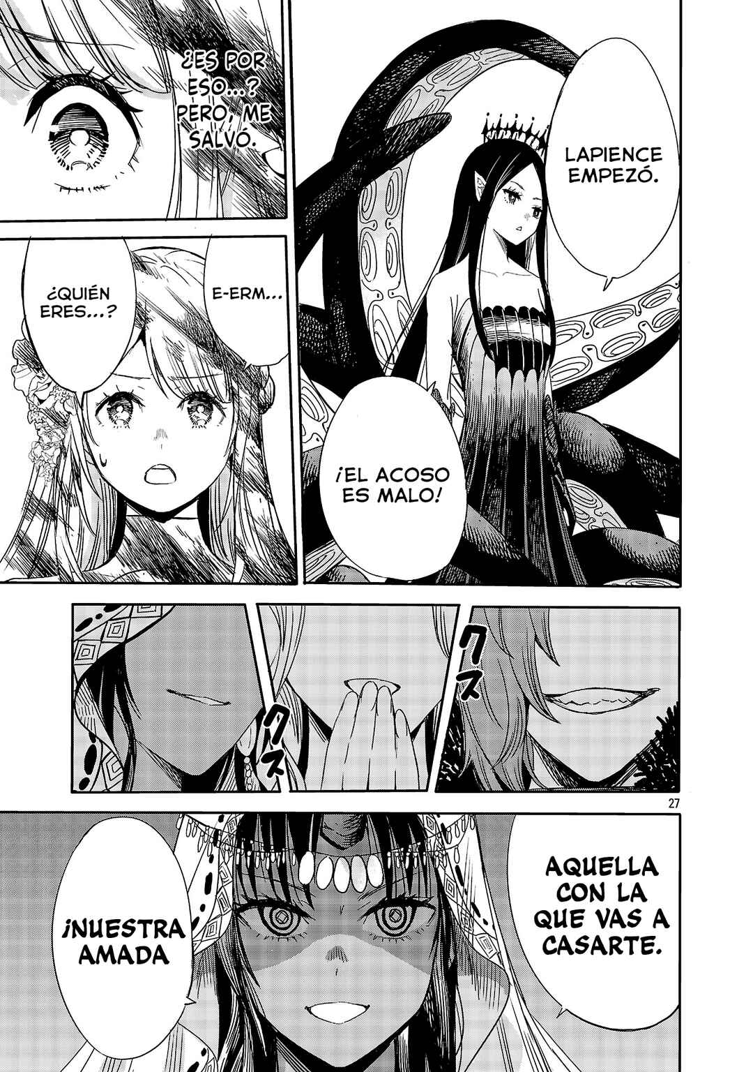 Koushaku Reijou no Rouraku Mission ~Maou to no Seiryaku Kekkon ga, Jinrui Saigo no Kirifuda desu!... tte, Maou ga Onnanoko no Baai wa Dou Sureba Ii no desu ka!?~ Chapter 1 - Page 27