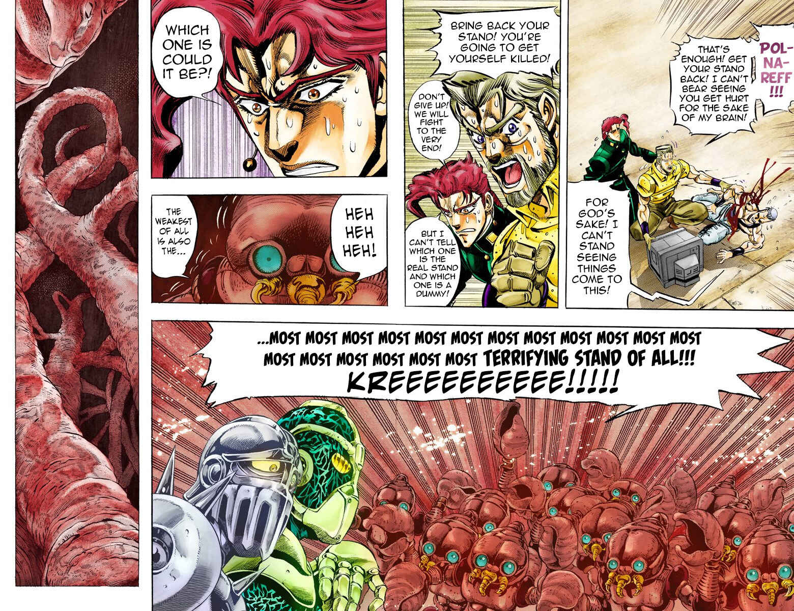 JoJo no Kimyou na Bouken: Part 3 - Stardust Crusaders Color-ban Chapter 51 - Page 8
