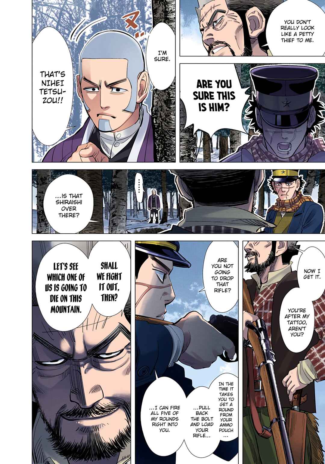 Golden Kamuy (Official Colored) Chapter 27 - Page 14