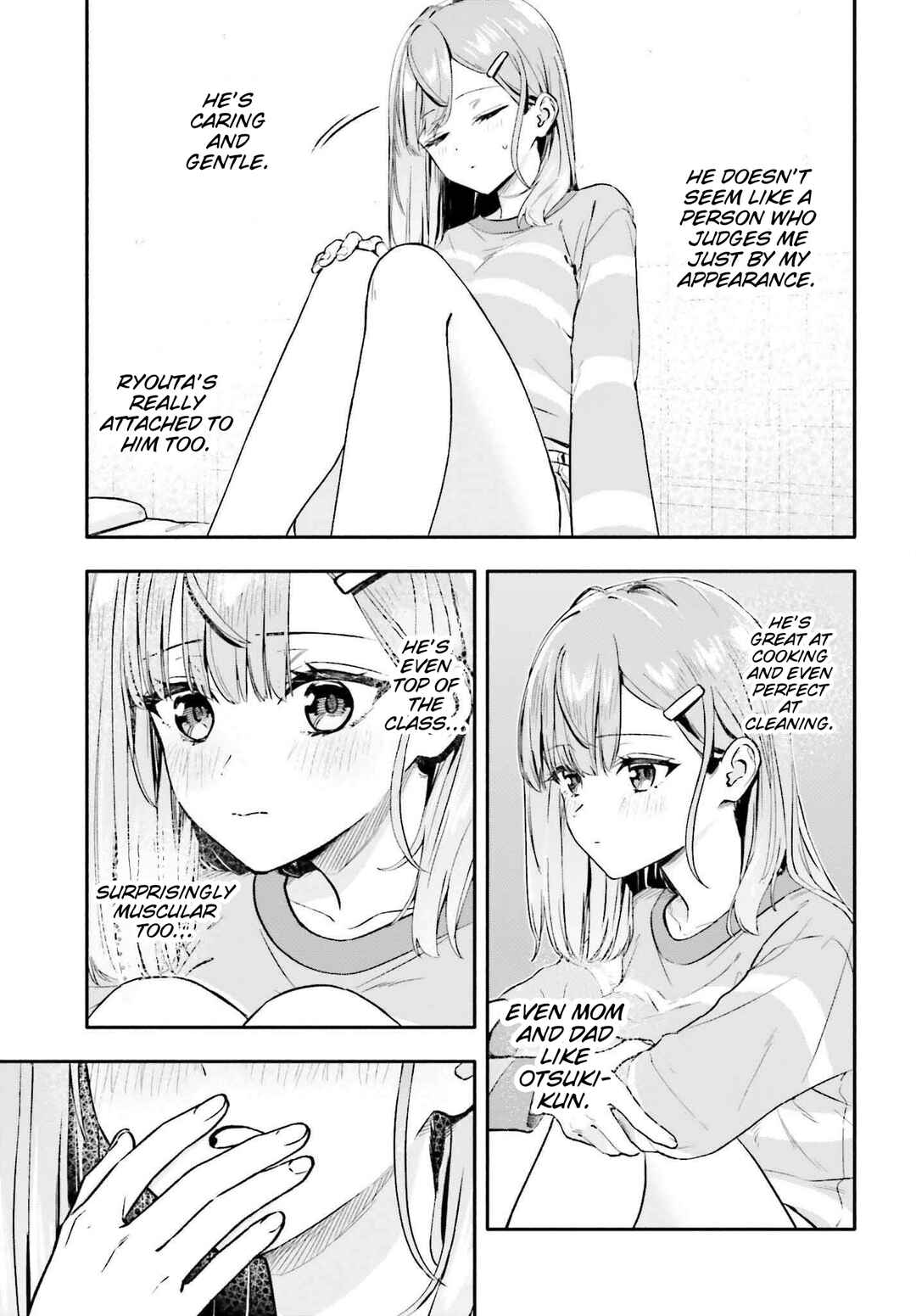 Kaji Daikou no Arubaito wo Hajimetara Gakuen Ichi no Bishoujo no Kazoku ni Kiniirarechaimashita. Chapter 7.1 - Page 13