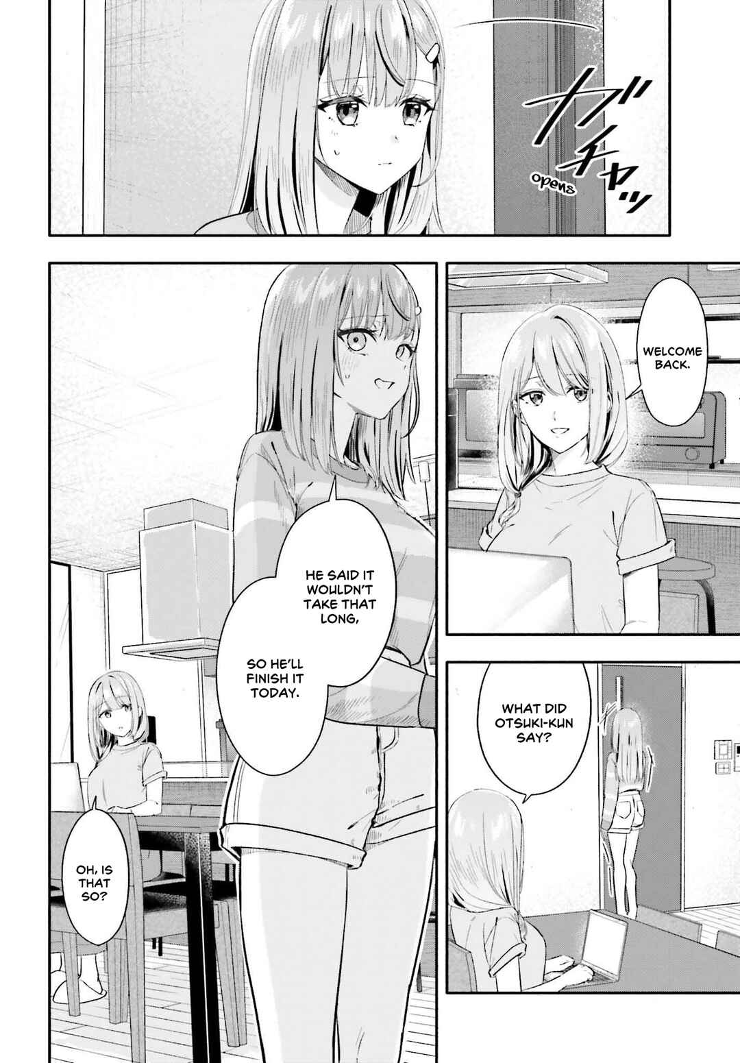 Kaji Daikou no Arubaito wo Hajimetara Gakuen Ichi no Bishoujo no Kazoku ni Kiniirarechaimashita. Chapter 7.1 - Page 6