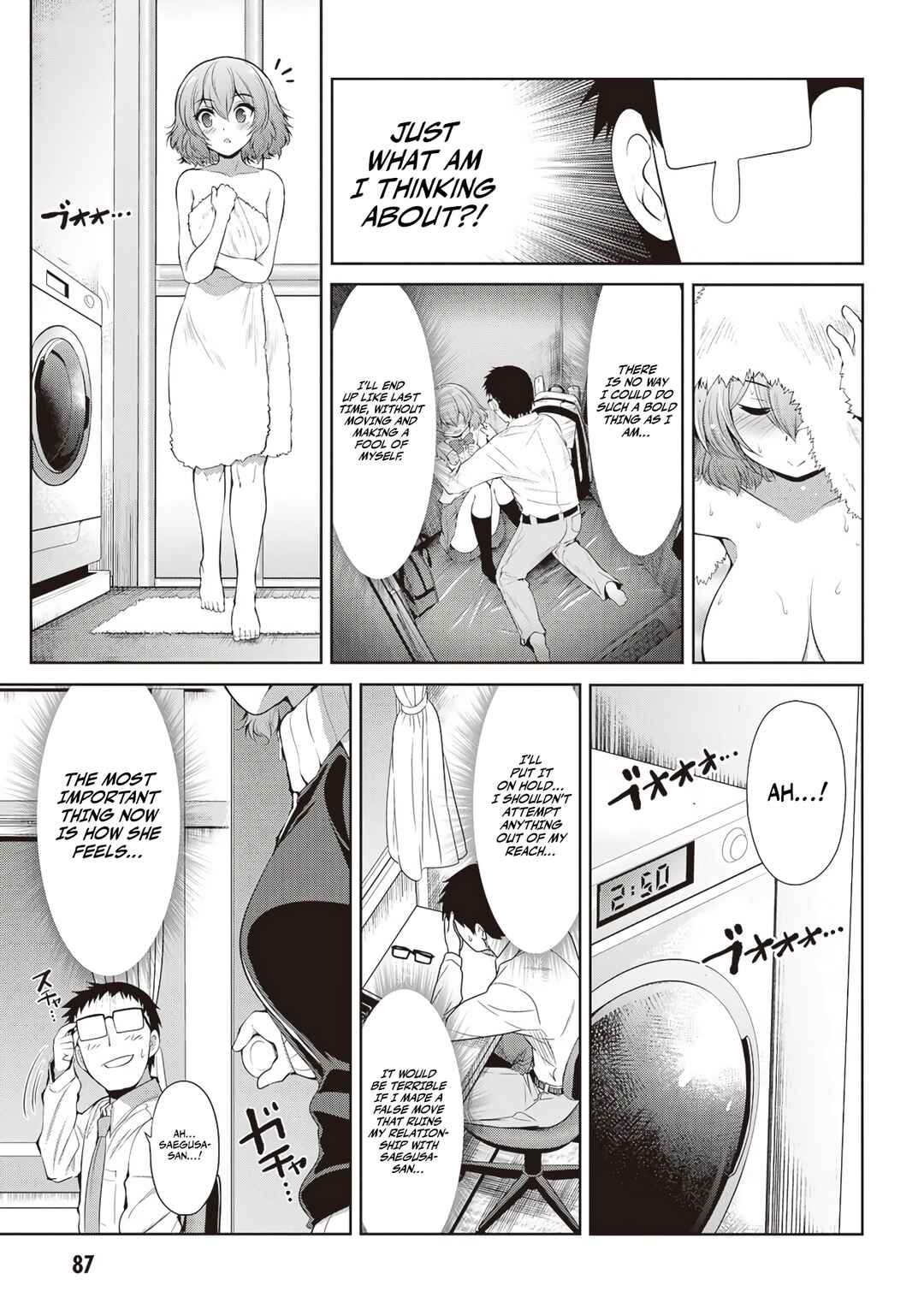 Saegusa-san wa Megane-senpai to Koi wo Egaku Chapter 4 - Page 13