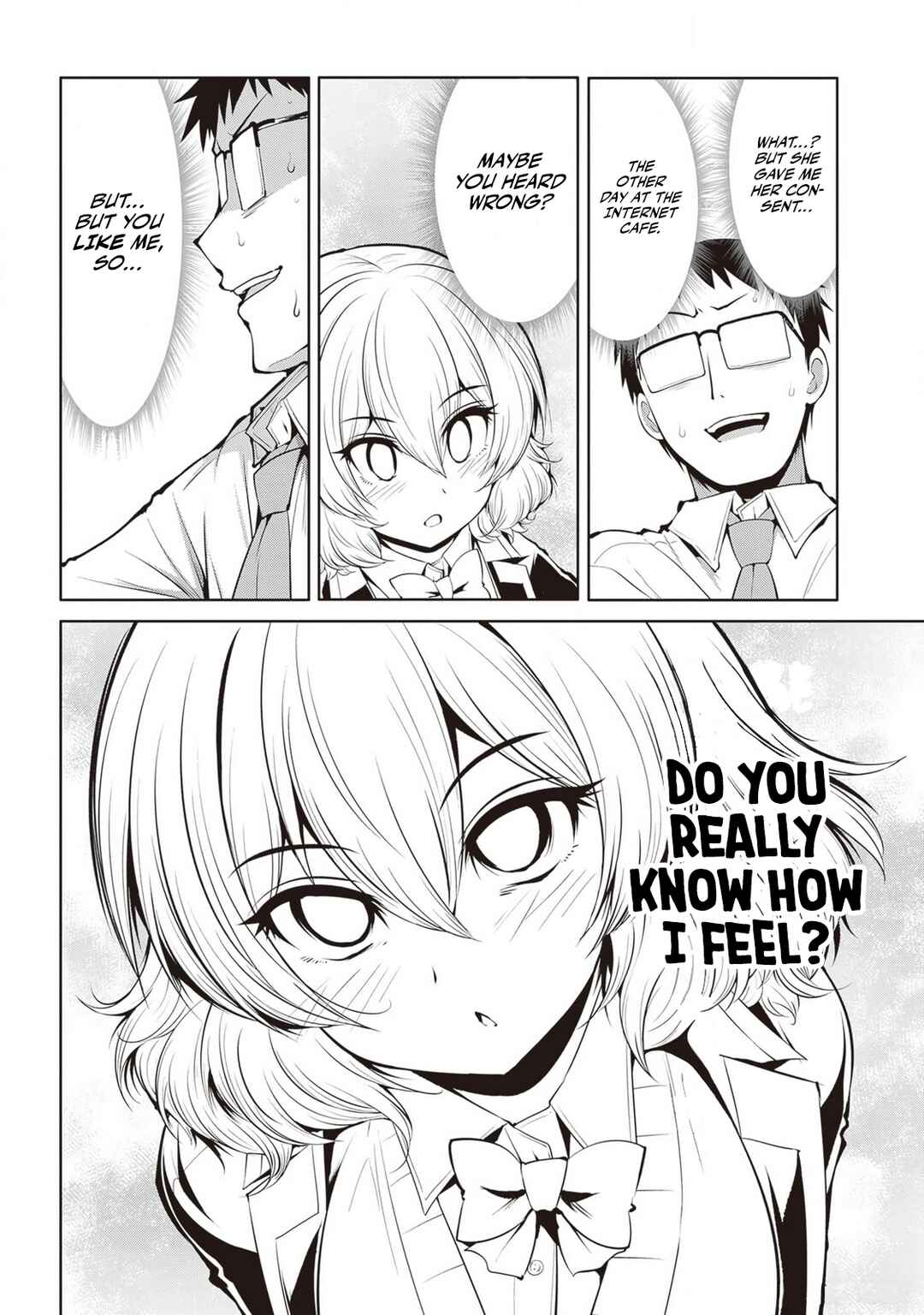 Saegusa-san wa Megane-senpai to Koi wo Egaku Chapter 4 - Page 18