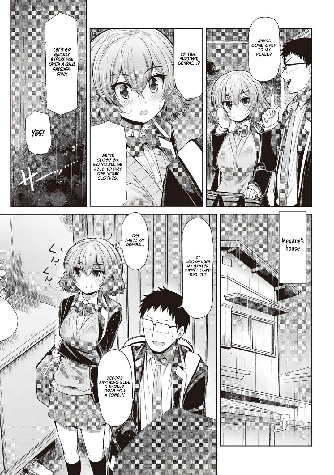 Saegusa-san wa Megane-senpai to Koi wo Egaku Chapter 4 - Page 5