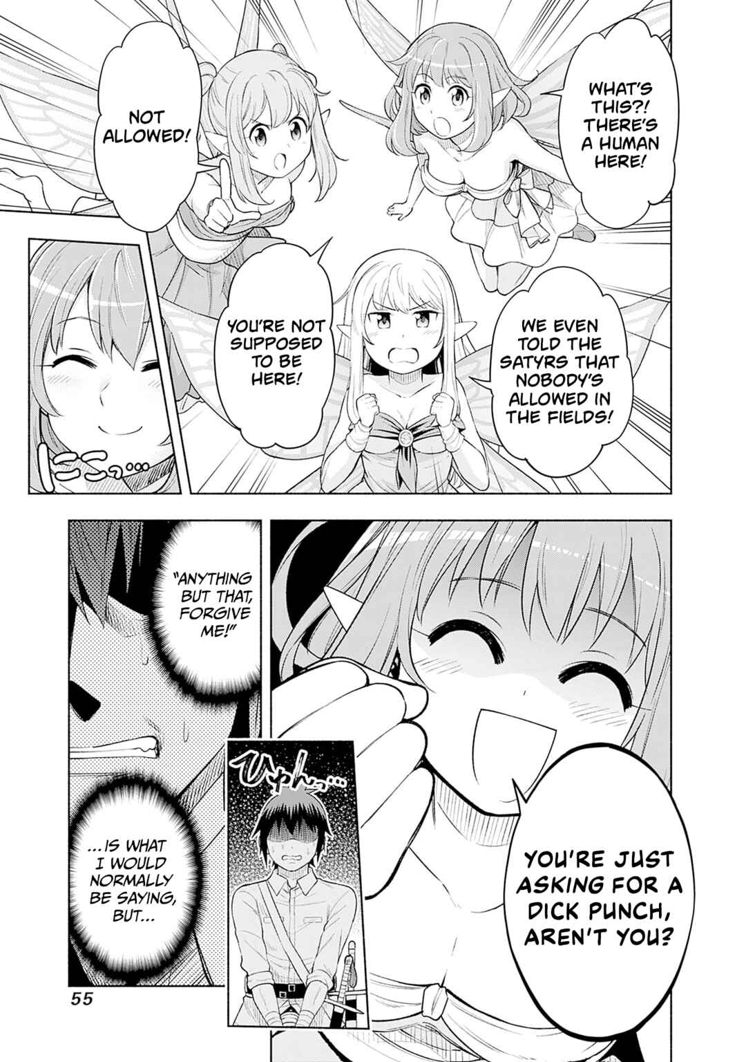 Eroge no Sekai de Slow Life ~Issho ni Isekai Teni shitekita Yarisaa no Daigakusei-tachi ni Tsuihou sareta node, Henkyou de Muteki ni Natte Shin no Heroine-tachi to Yoroshiku Yarimasu~ Chapter 17 - Page 11