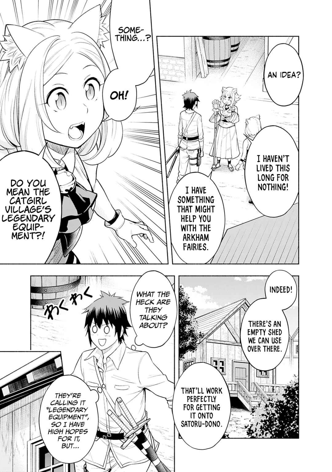 Eroge no Sekai de Slow Life ~Issho ni Isekai Teni shitekita Yarisaa no Daigakusei-tachi ni Tsuihou sareta node, Henkyou de Muteki ni Natte Shin no Heroine-tachi to Yoroshiku Yarimasu~ Chapter 17 - Page 5