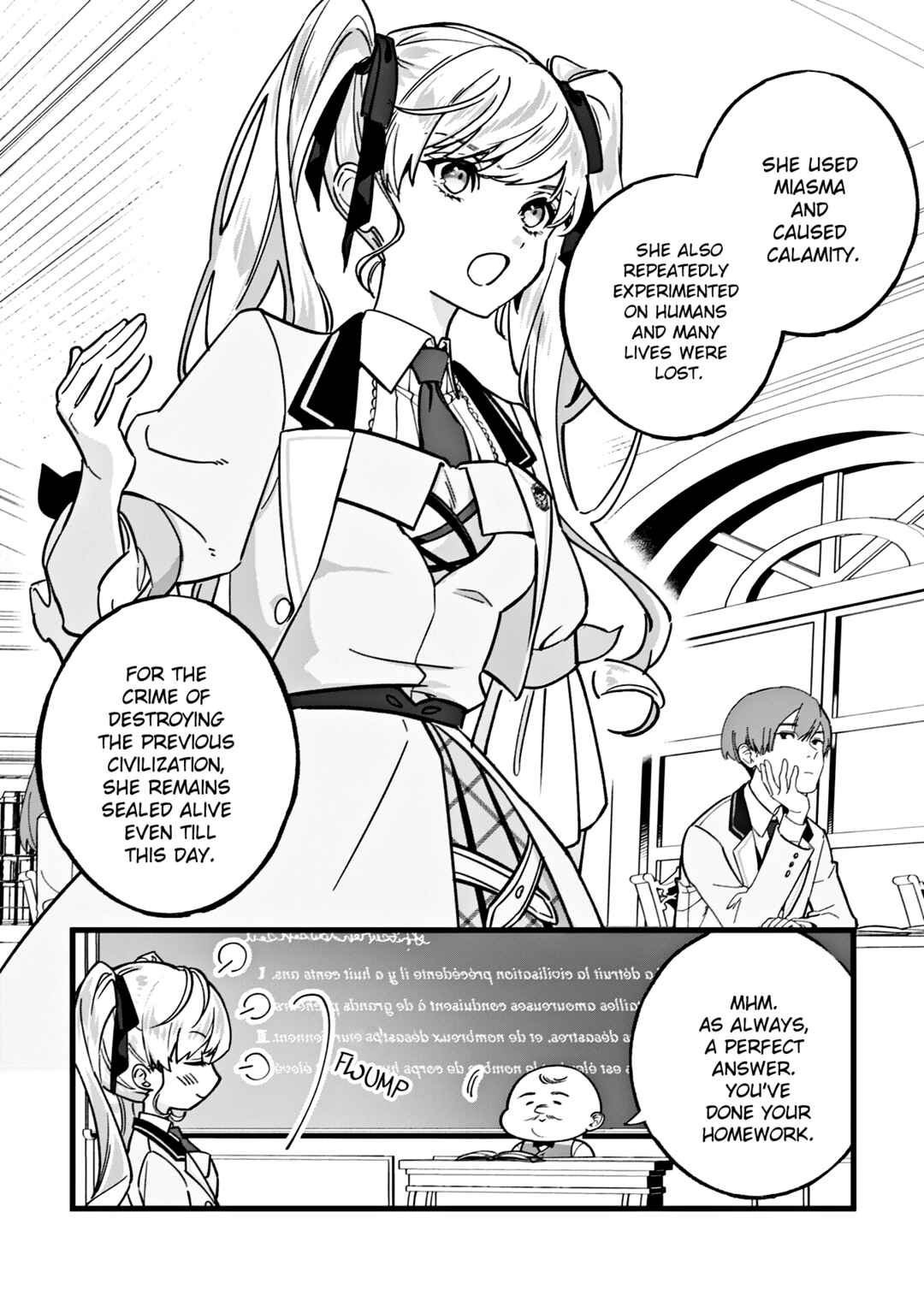 Do-teihen Reijou ni Hyoui Shita 800-nenmae no Akujo wa Hissori Seishun o Tanoshindeiru. Chapter 2 - Page 3