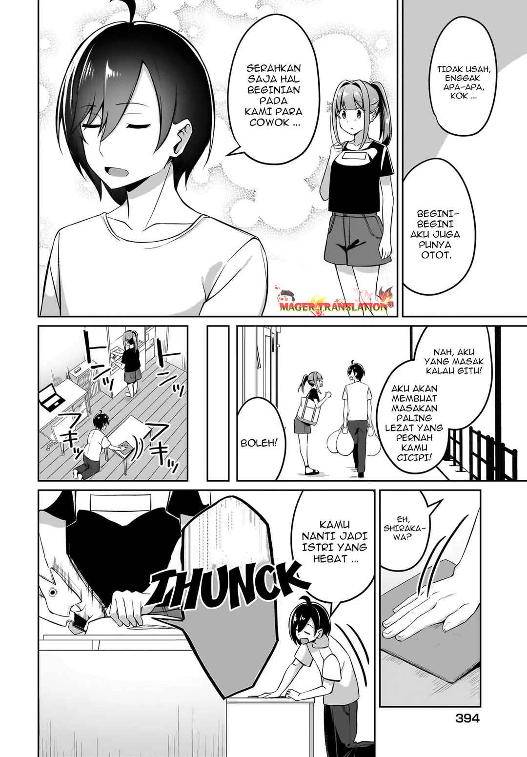 Maigo no Onnanoko wo Ie made Todoketara, Genkan kara Detekita no wa Gakunen Ichi no Bishoujo deshita Chapter 4 - Page 15