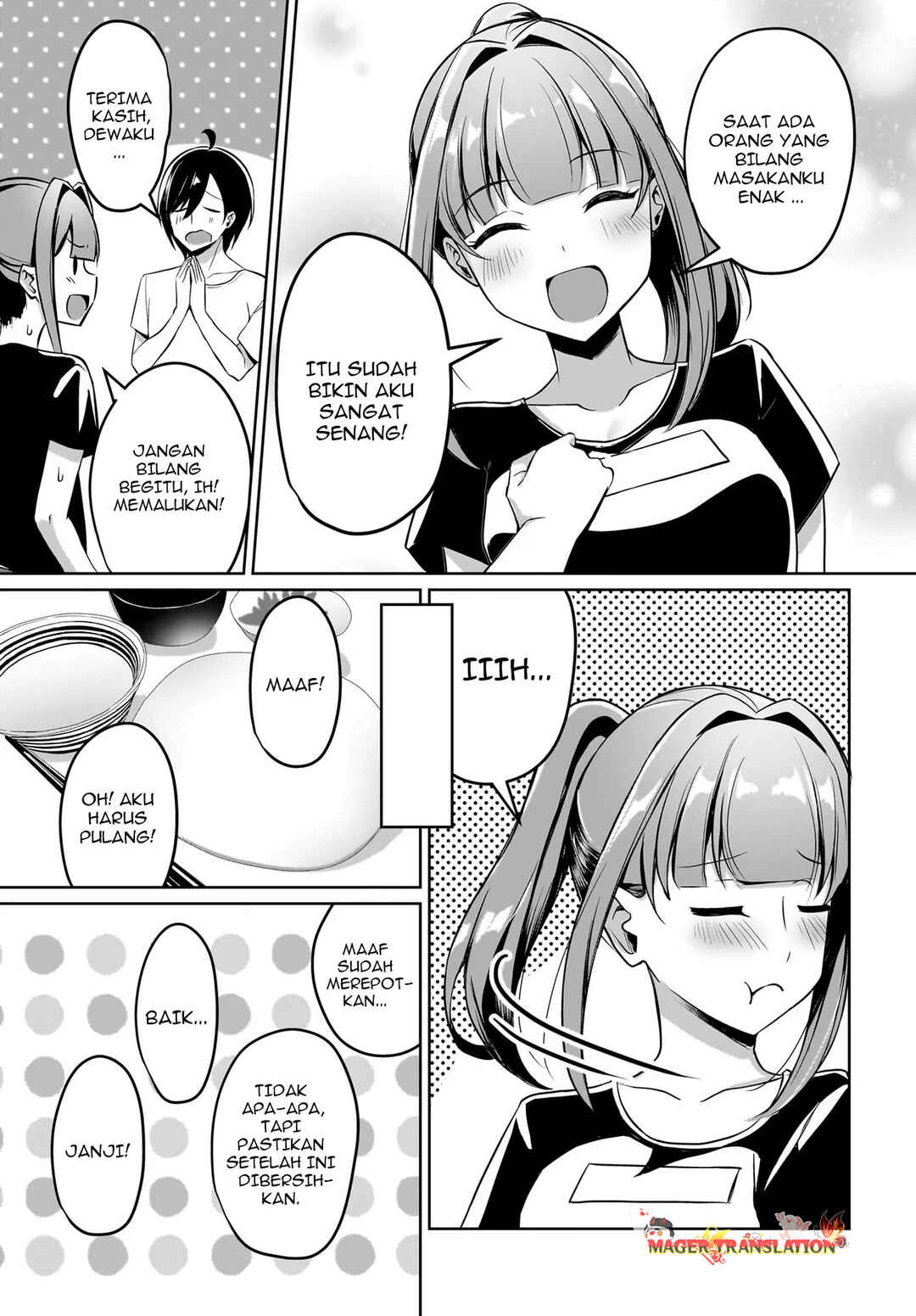 Maigo no Onnanoko wo Ie made Todoketara, Genkan kara Detekita no wa Gakunen Ichi no Bishoujo deshita Chapter 4 - Page 18