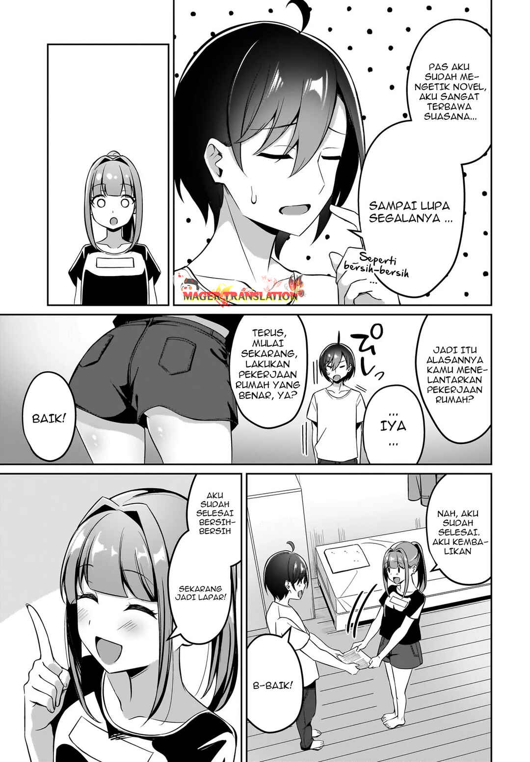 Maigo no Onnanoko wo Ie made Todoketara, Genkan kara Detekita no wa Gakunen Ichi no Bishoujo deshita Chapter 4 - Page 8