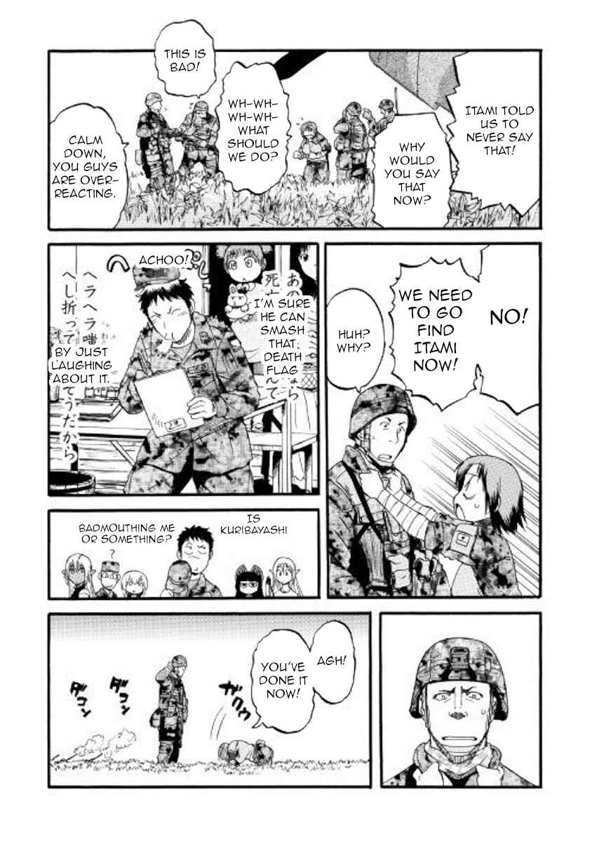 GATE - Jieitai Kanochi nite, Kaku Tatakaeri Chapter 89 - Page 34