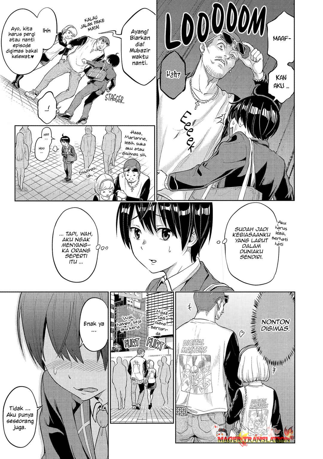 Koukousei WEB Sakka no Mote Seikatsu: "Anta ga Kami Sakka na Wakenai desho" to Boku o Futta Osananajimi ga Koukai Shiteru kedo Mou Osoi Chapter 1.1 - Page 14