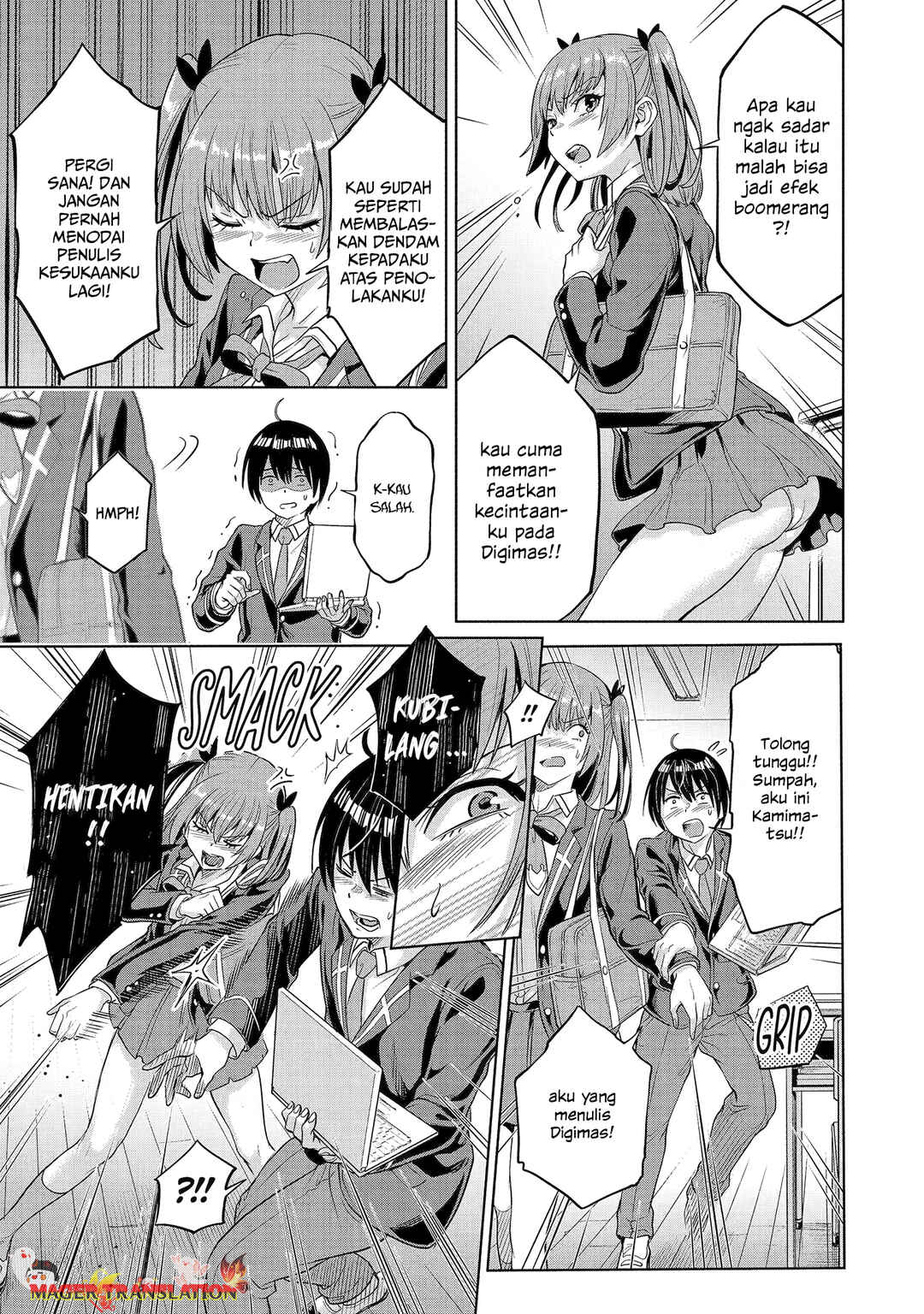 Koukousei WEB Sakka no Mote Seikatsu: "Anta ga Kami Sakka na Wakenai desho" to Boku o Futta Osananajimi ga Koukai Shiteru kedo Mou Osoi Chapter 1.1 - Page 25
