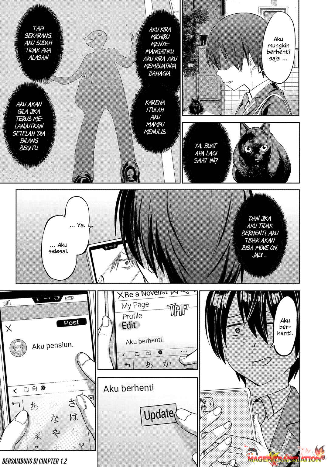 Koukousei WEB Sakka no Mote Seikatsu: "Anta ga Kami Sakka na Wakenai desho" to Boku o Futta Osananajimi ga Koukai Shiteru kedo Mou Osoi Chapter 1.1 - Page 31