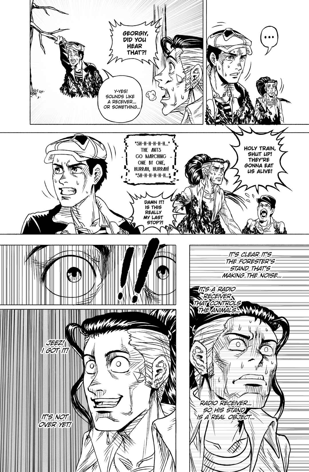 JoJo's Bizarre Adventure - Moscow Calling (Doujinshi) Chapter 15 - Page 16