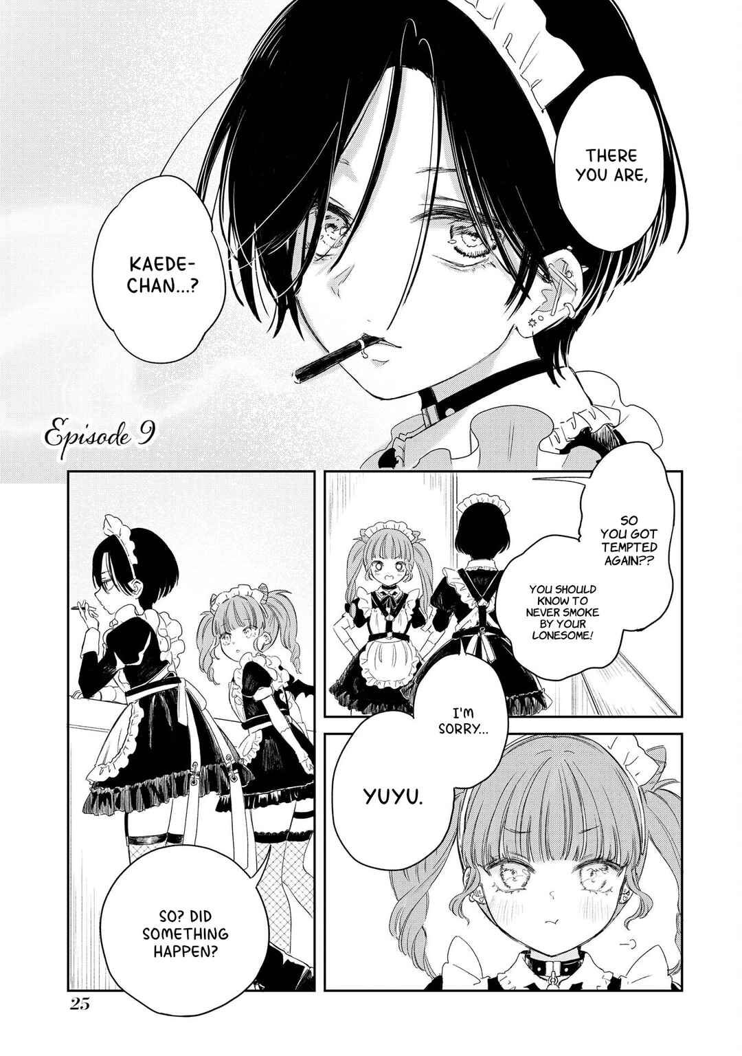 Akogare no Maid-san wa Tabako ga Niau Chapter 9 - Page 2