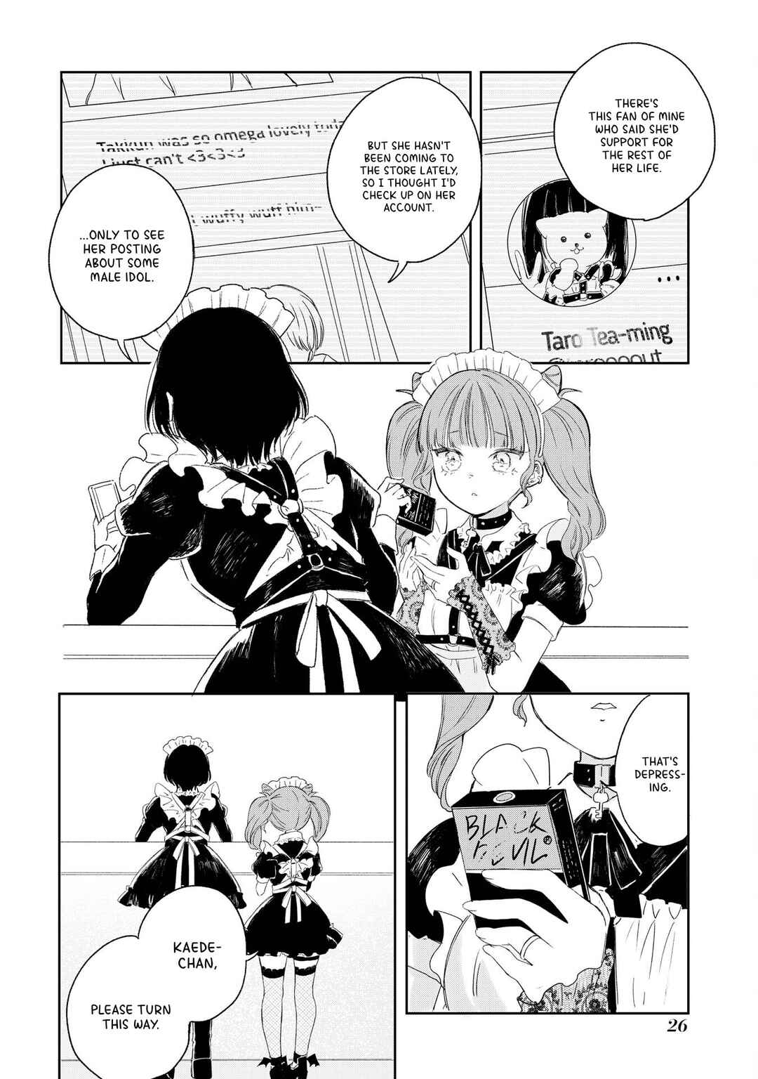 Akogare no Maid-san wa Tabako ga Niau Chapter 9 - Page 3