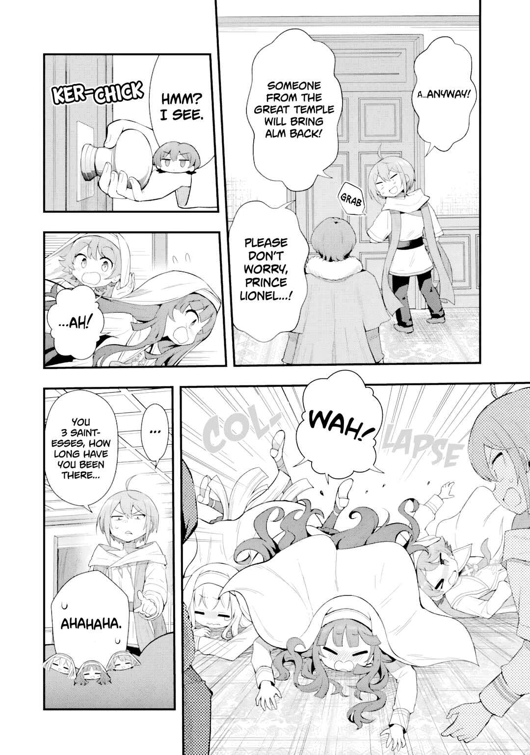 Hai Kouen no Homeless Seijo Chapter 3.1 - Page 4