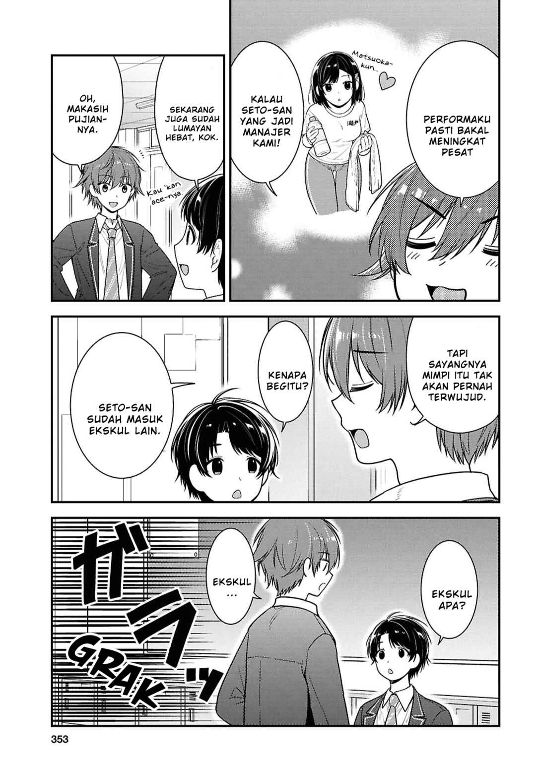 Tonari no Seki no Yankee Shimizu-san ga Kami wo Kuroku Sometekita Chapter 10 - Page 11