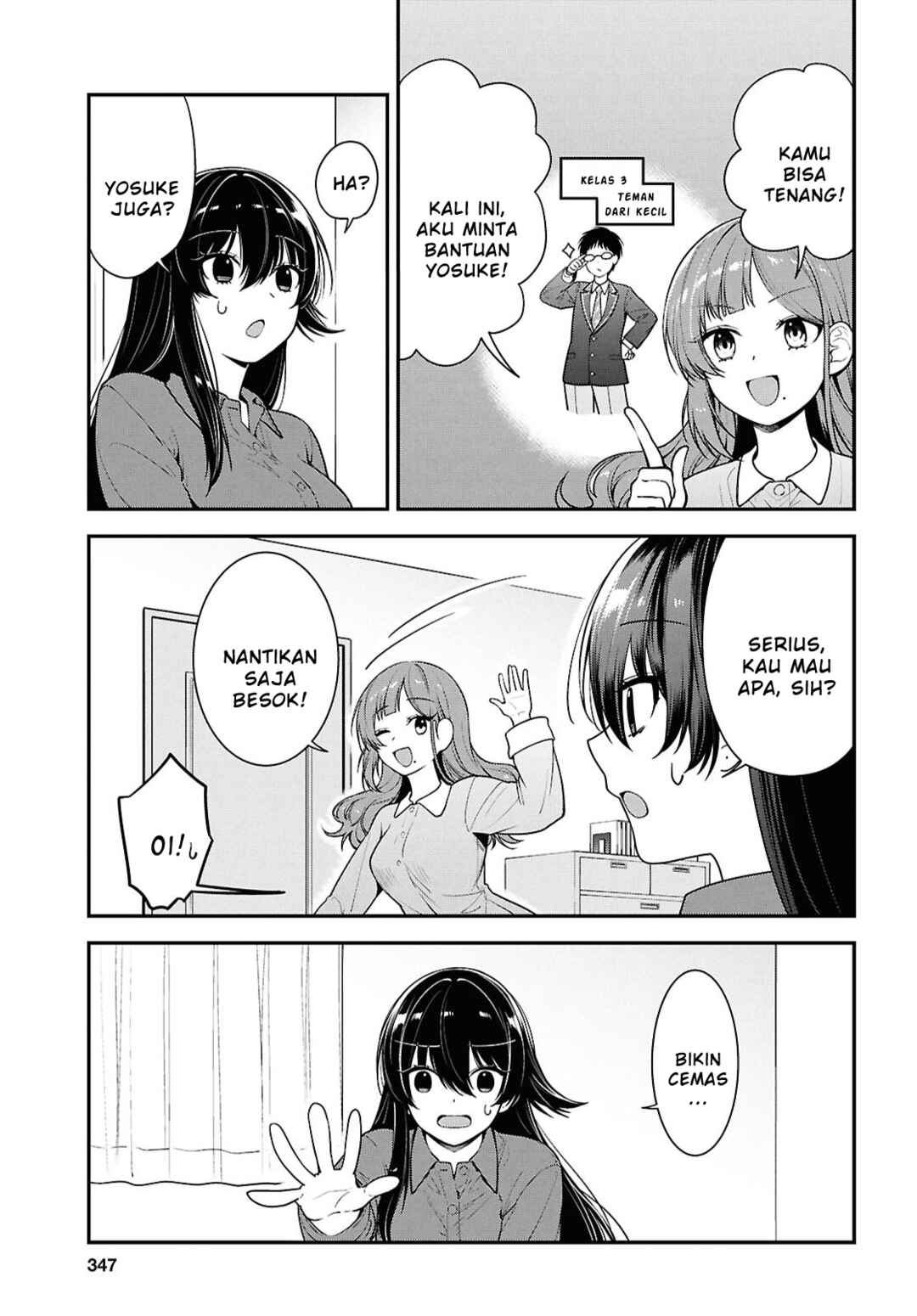 Tonari no Seki no Yankee Shimizu-san ga Kami wo Kuroku Sometekita Chapter 10 - Page 5