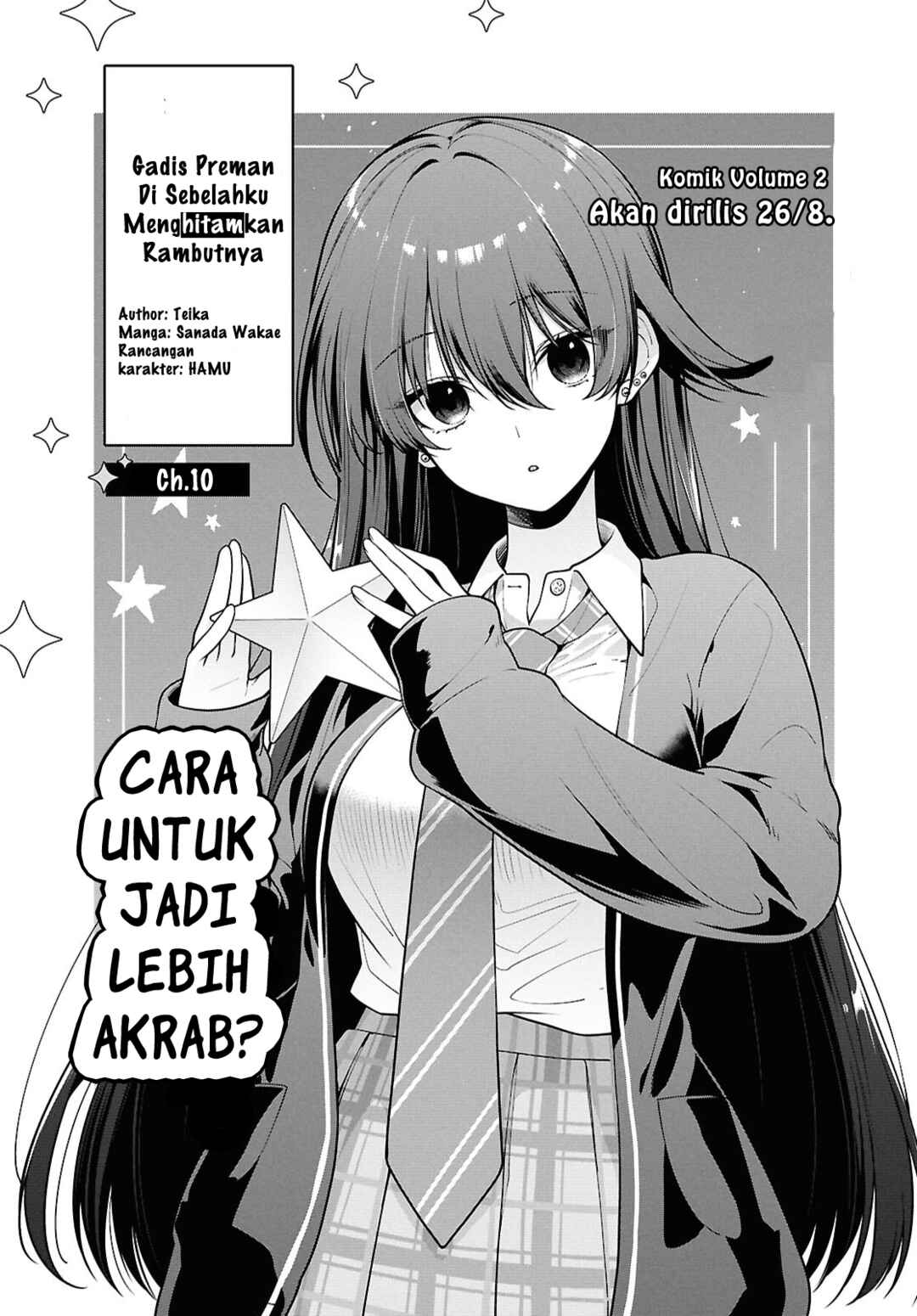 Tonari no Seki no Yankee Shimizu-san ga Kami wo Kuroku Sometekita Chapter 10 - Page 6