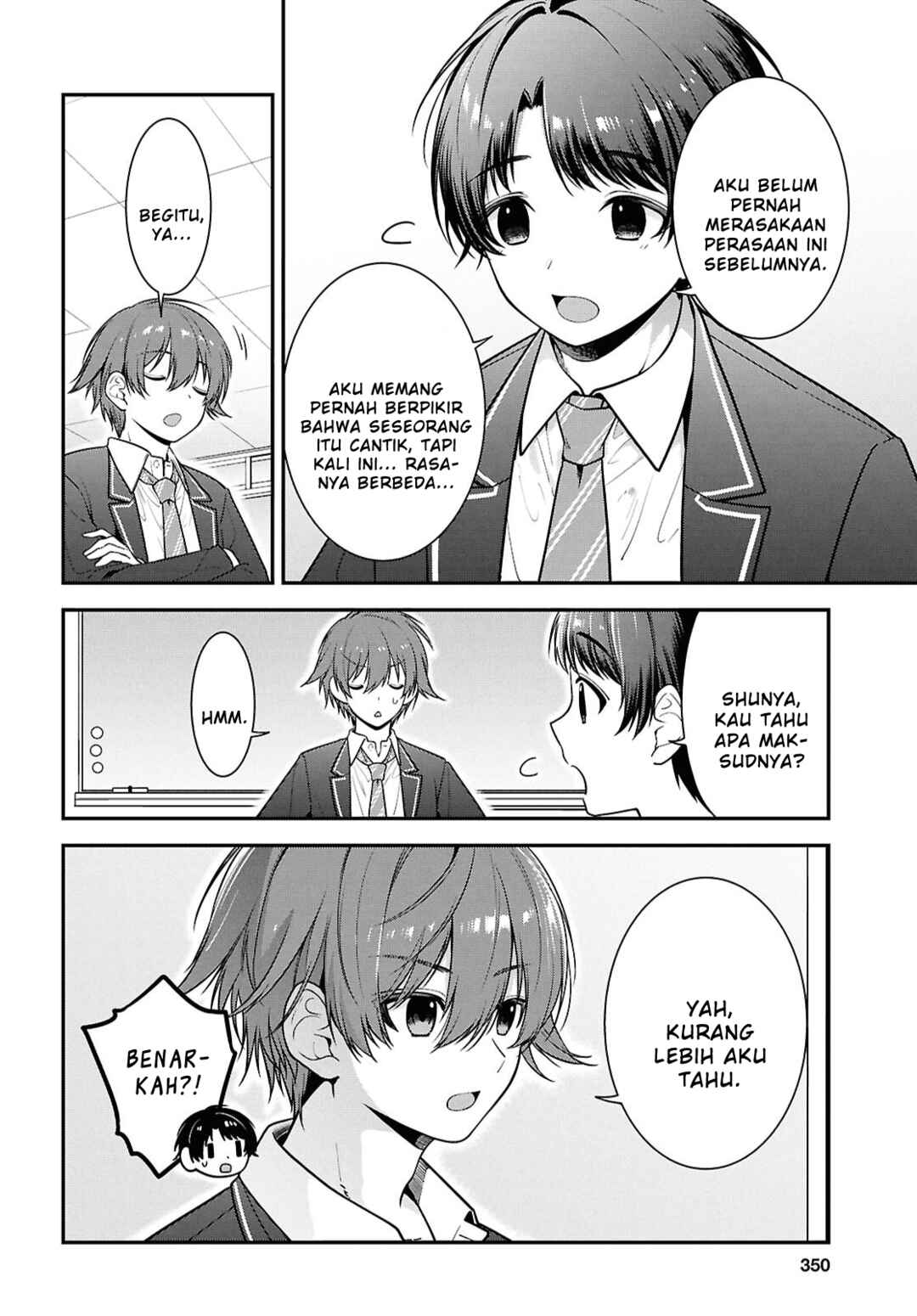 Tonari no Seki no Yankee Shimizu-san ga Kami wo Kuroku Sometekita Chapter 10 - Page 8