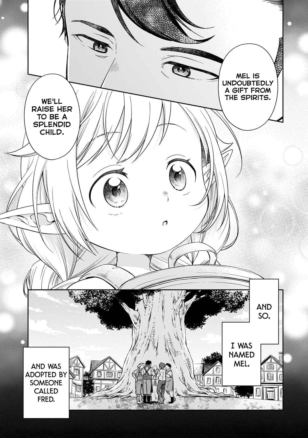 Elf-san no Mahou Ryouriten: Yousei Joou to shite Tensei Shita keredo, Mazu wa Nonbiri Oryouri Tsukurimakurimasu! Chapter 1 - Page 15