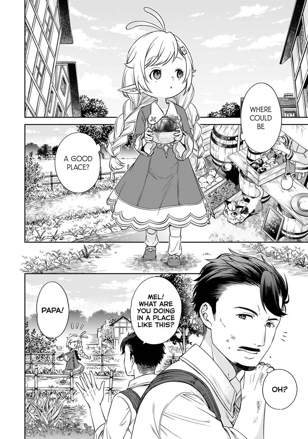 Elf-san no Mahou Ryouriten: Yousei Joou to shite Tensei Shita keredo, Mazu wa Nonbiri Oryouri Tsukurimakurimasu! Chapter 1 - Page 25