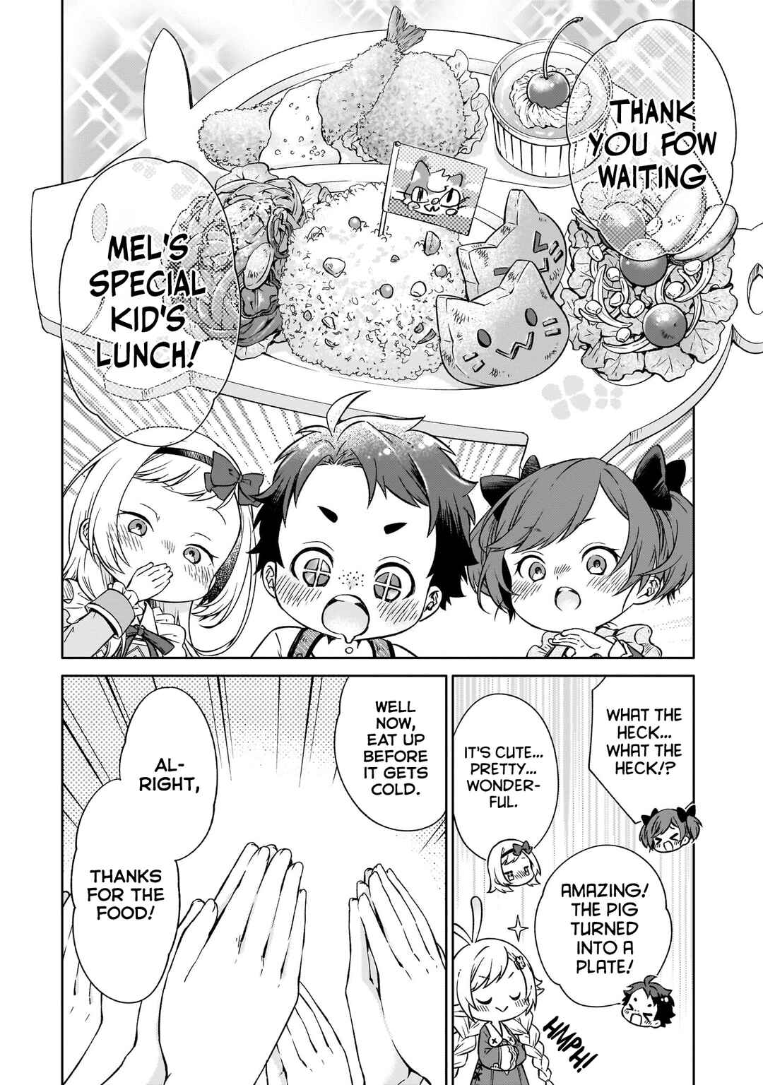 Elf-san no Mahou Ryouriten: Yousei Joou to shite Tensei Shita keredo, Mazu wa Nonbiri Oryouri Tsukurimakurimasu! Chapter 1 - Page 8