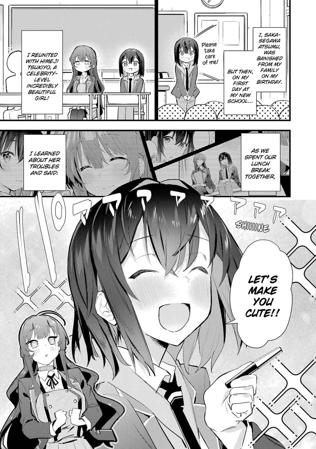 Urakata de Support Shiteta Geinou Ikka wo Tsuihou Sareta Boku wa, Futsuu no Seishun wo Ouka Shitai Chapter 8 - Page 1