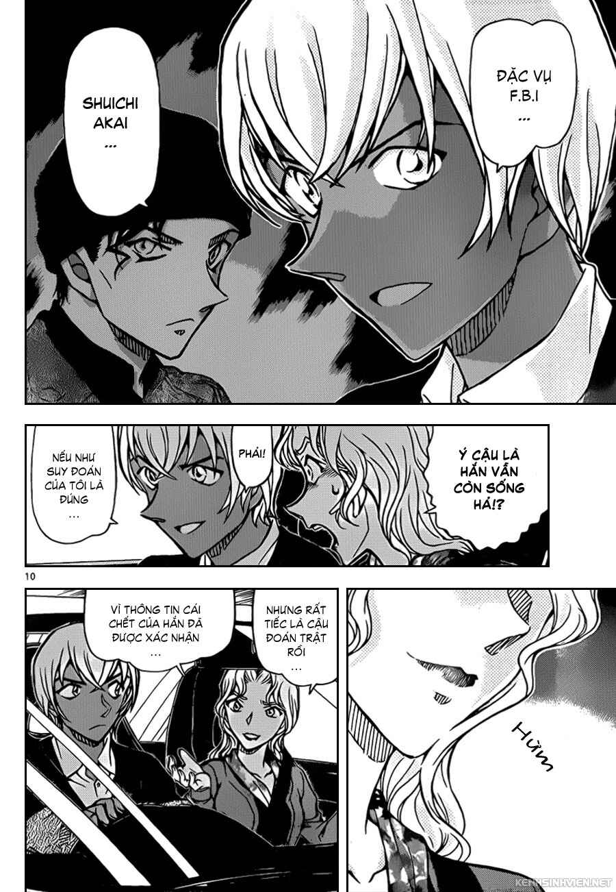 Meitantei Conan vs. Kuro-zukume no Otokotachi Chapter 20 - Page 9